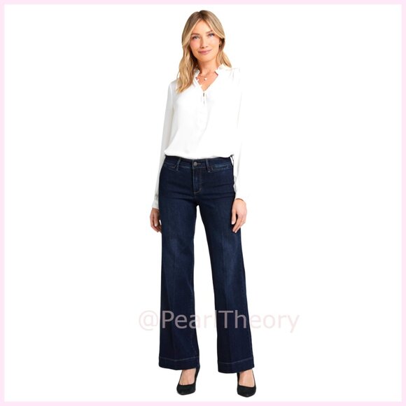 Wide Leg Jeans with Sculpting Support 33